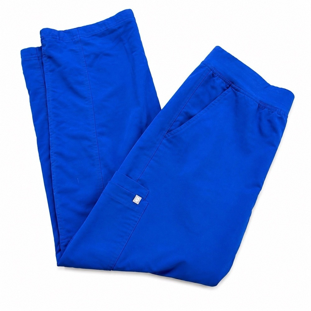 FIGS Axim Scrub Pants Mens XXL Short Royal Blue Technical Collection T2001S